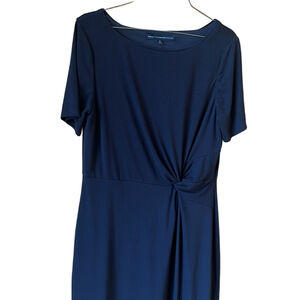 WHBM Elegant Black Dress - Size Medium